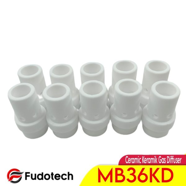 Fudotech Ceramic Keramik Gas Diffuser MB36 Mig Co Co2 Torch MB36KD
