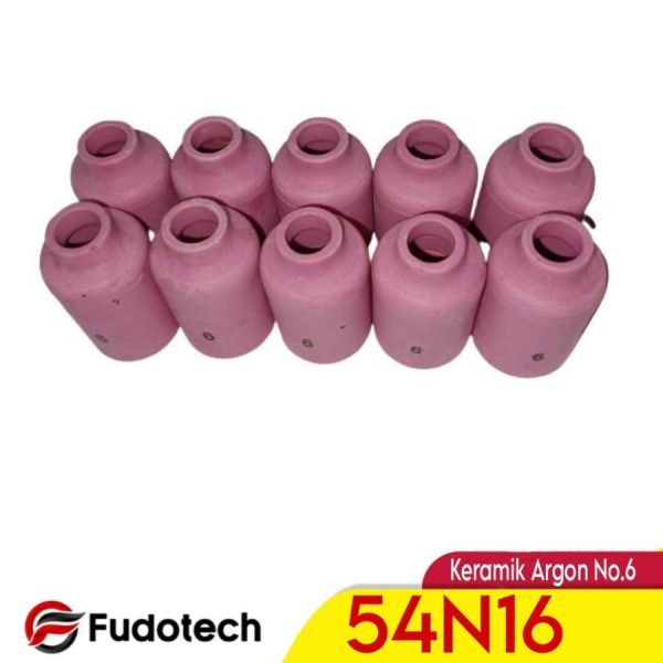Fudotech Keramik Argon 54N16 No.6 Ceramic Tig Argon Torch Alumina Nozz