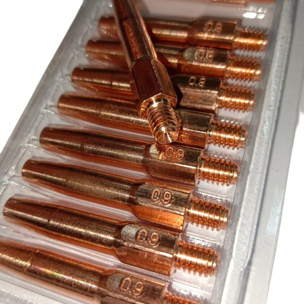 Fudotech Contact Tip 0.9 x 45mm Kontak Tip M6x45x0.9mm Full Tembaga