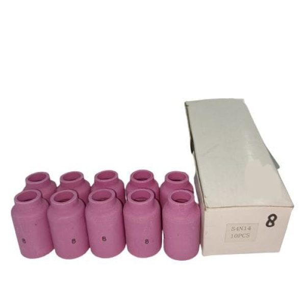 Fudotech Keramik Argon 54N14 No.8 Ceramic Tig Torch Alumina Nozzle