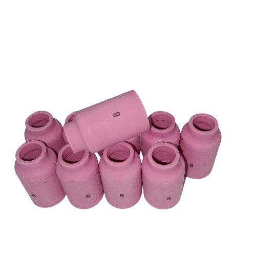 Fudotech Keramik Argon 54N14 No.8 Ceramic Tig Torch Alumina Nozzle - Gambar 5