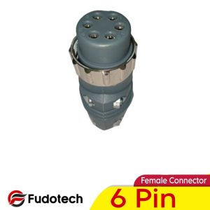 Fudotech Female Connector Kabel Konektor 6 Pin MIG Mesin Las Feeder