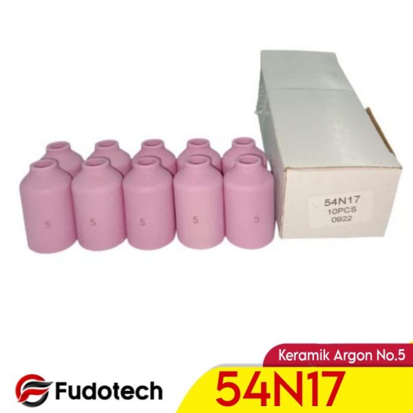 Fudotech Keramik Argon 54N17 No.5 Ceramic Tig Argon Torch Alumina